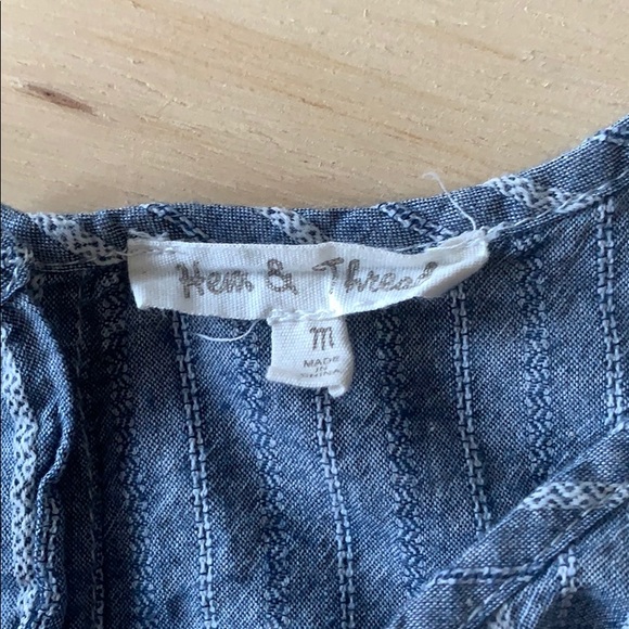 Hem & Thread Open Back Crop Top - Picture 3 of 4